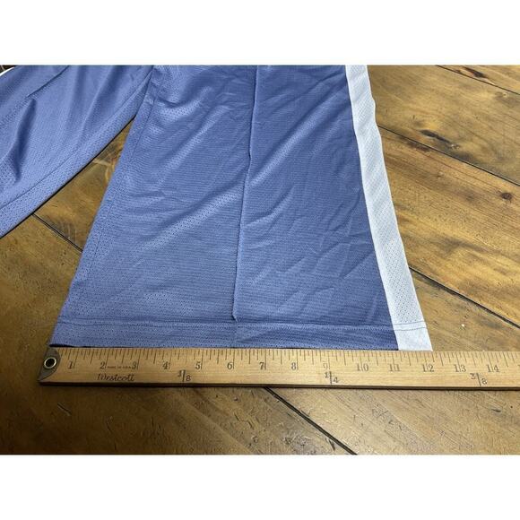 Victoria's Secret Pink Mesh Tech Wide Leg Pants Relaxed Fit Blue Womens Size Med - Picture 9 of 10